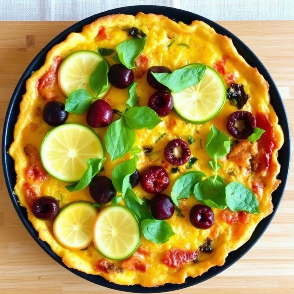 Tropical Sunrise Frittata