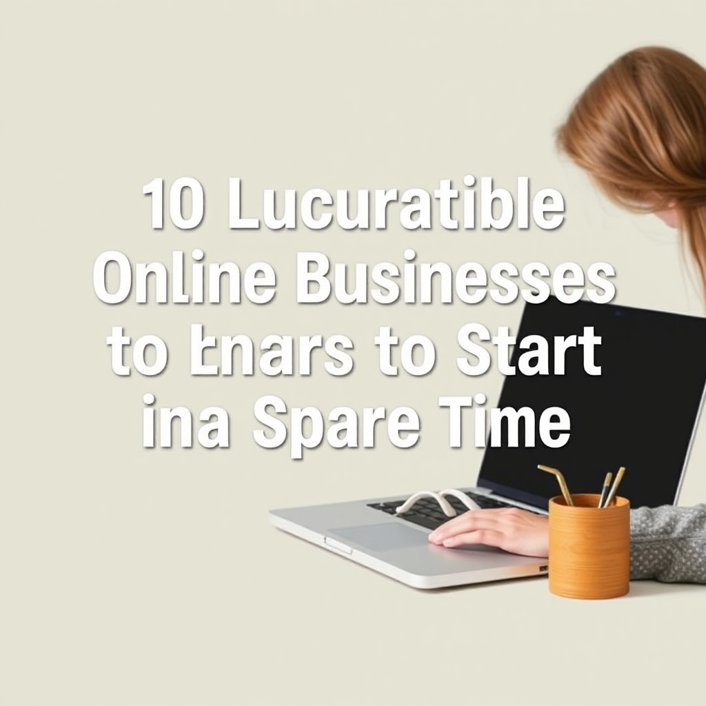 10 Lucrative Online Businesses to Start in Your Spare Time