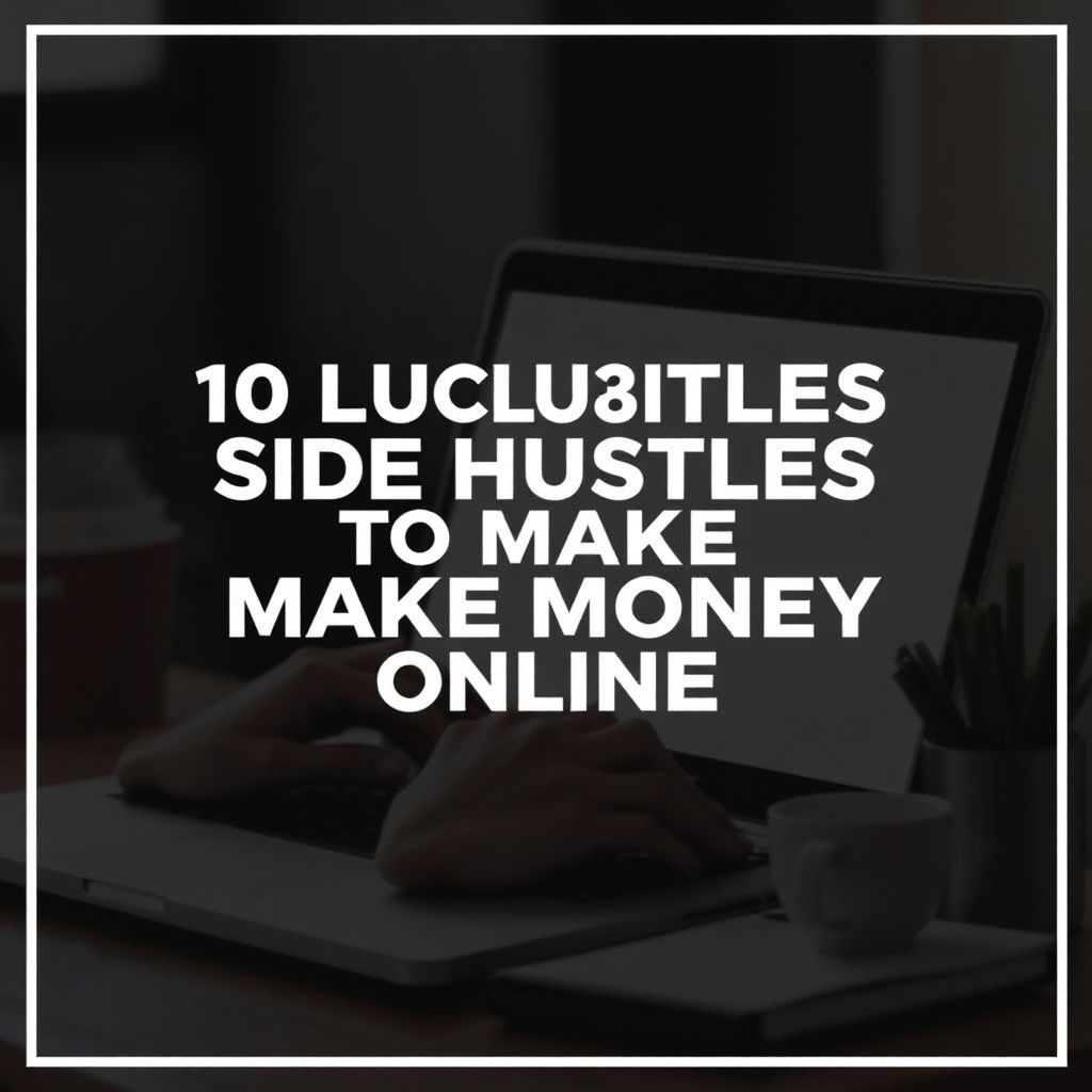 10 Lucrative Side Hustles to Make Money Online