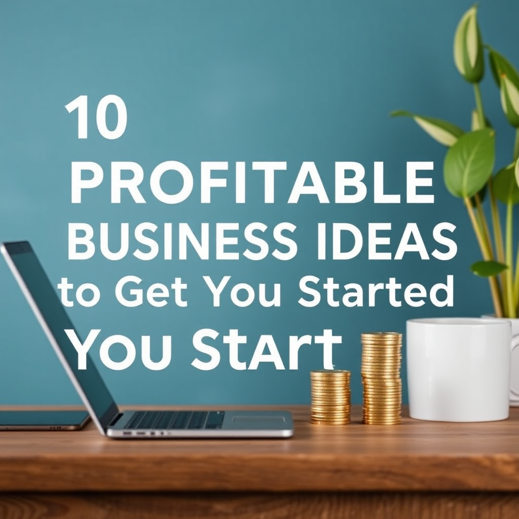 10 Profitable Business Ideas to Get You Started