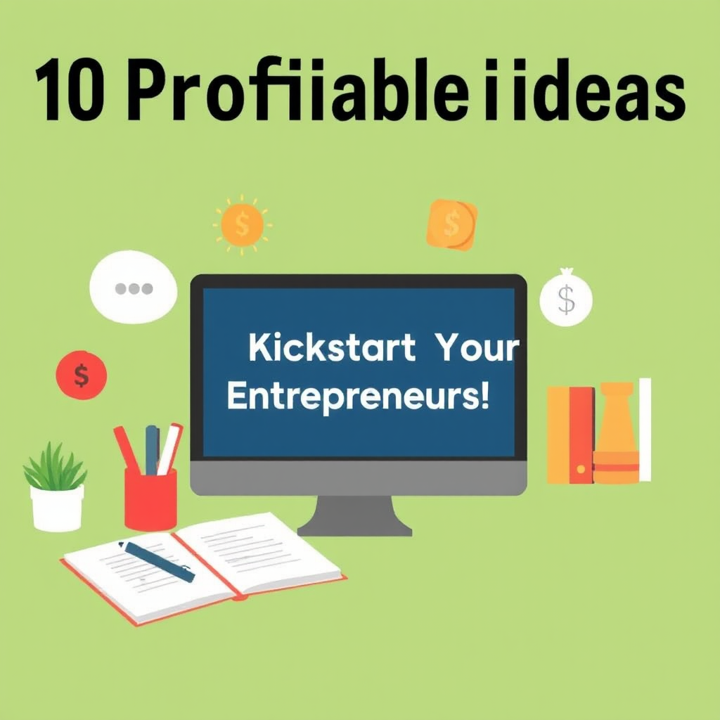 10 Profitable Business Ideas to Kickstart Your Entrepreneurial Journey