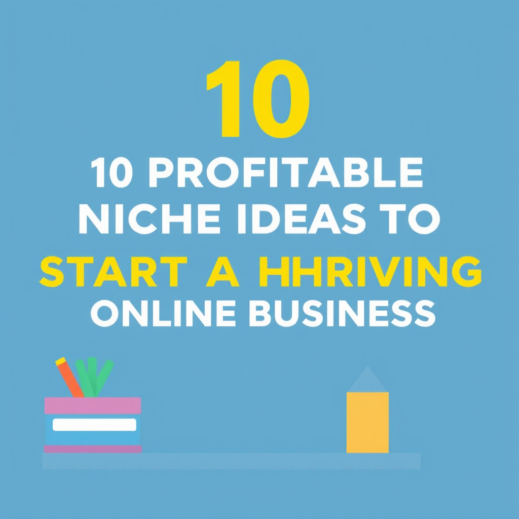 10 Profitable Niche Ideas to Start a Thriving Online Business