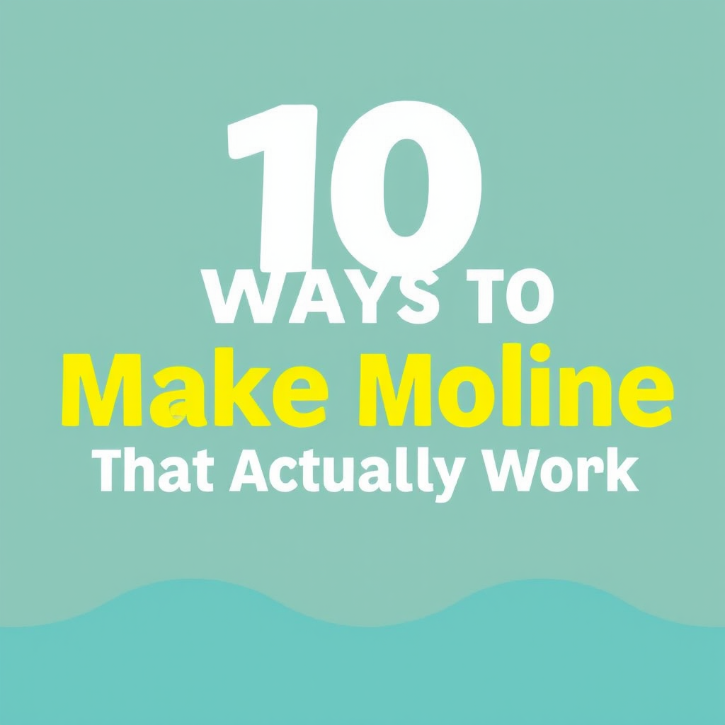 10 Ways to Make Money Online (That Actually Work)