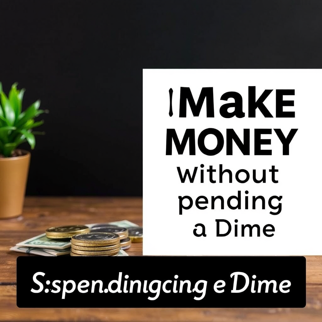 10 Ways to Make Money Online Without Spending a Dime