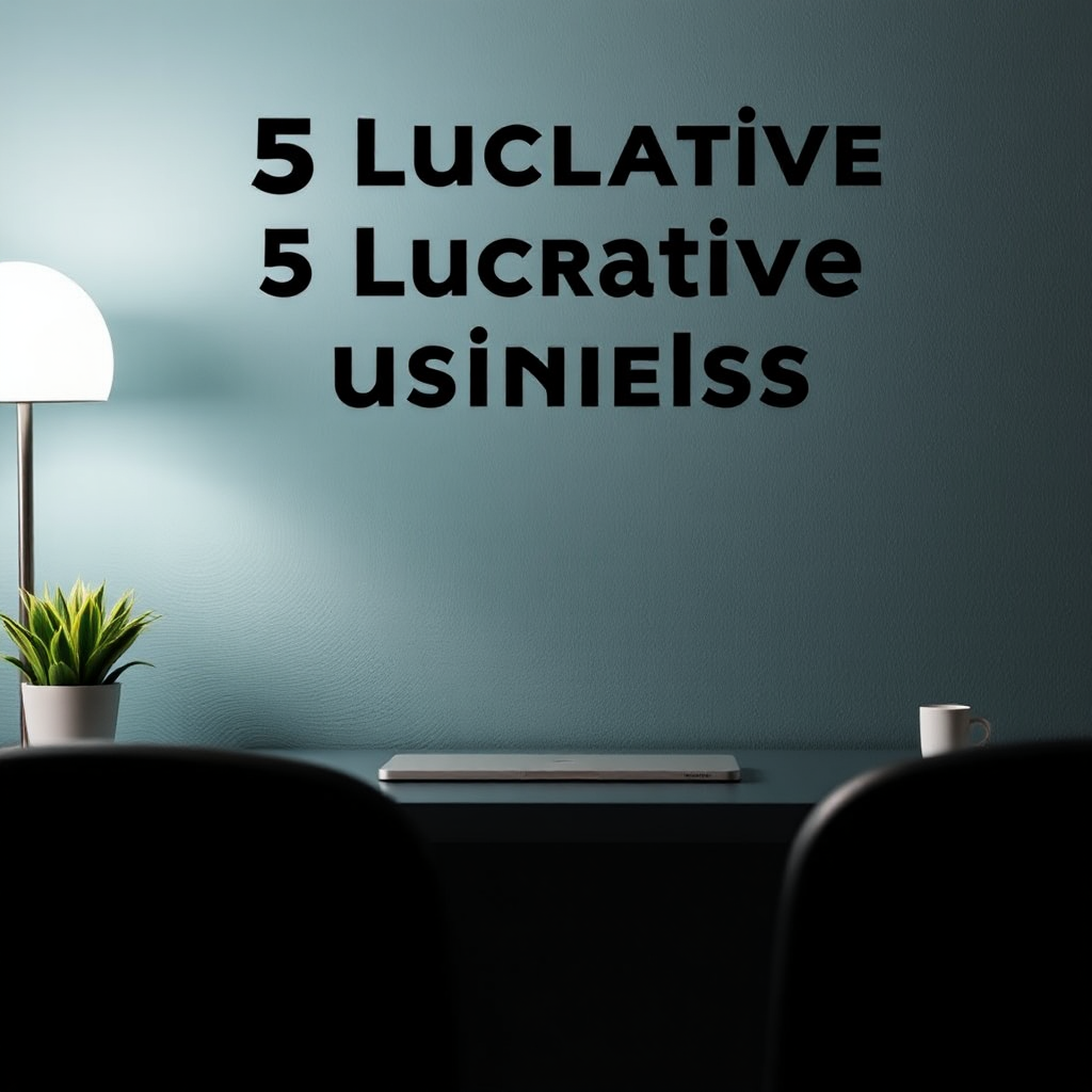 5 Lucrative Business Ideas to Consider for Your Future