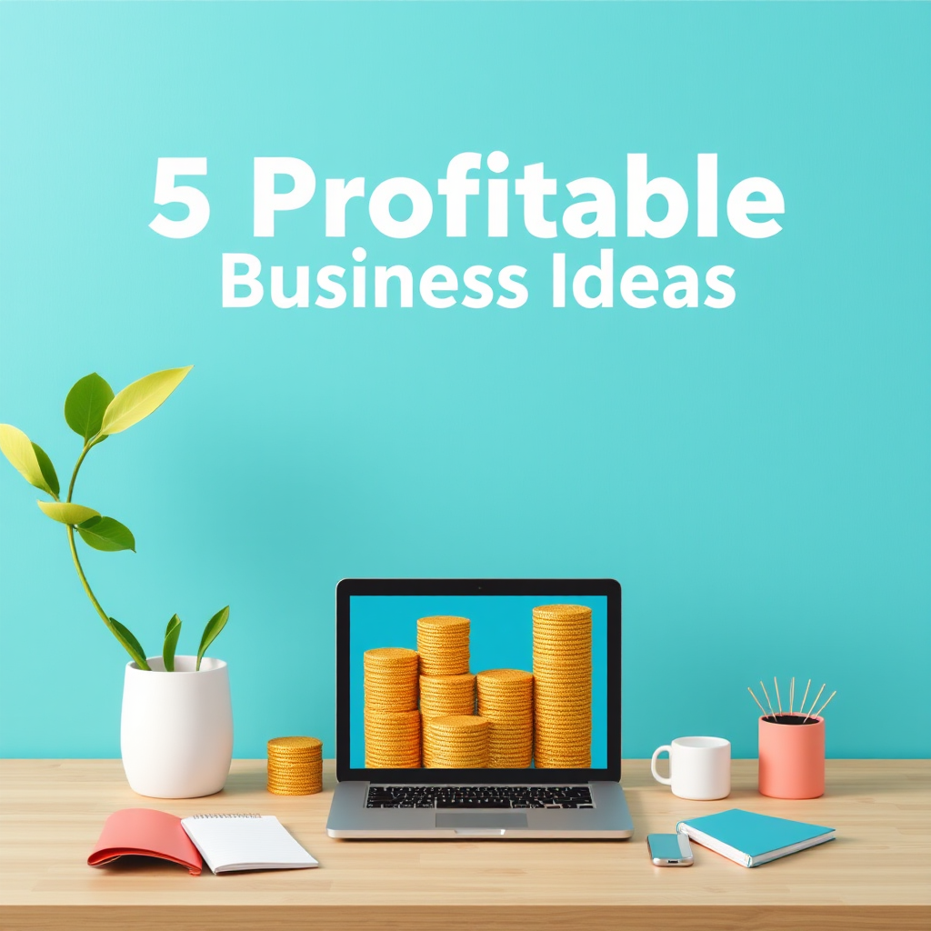 5 Profitable Business Ideas to Make Money Online