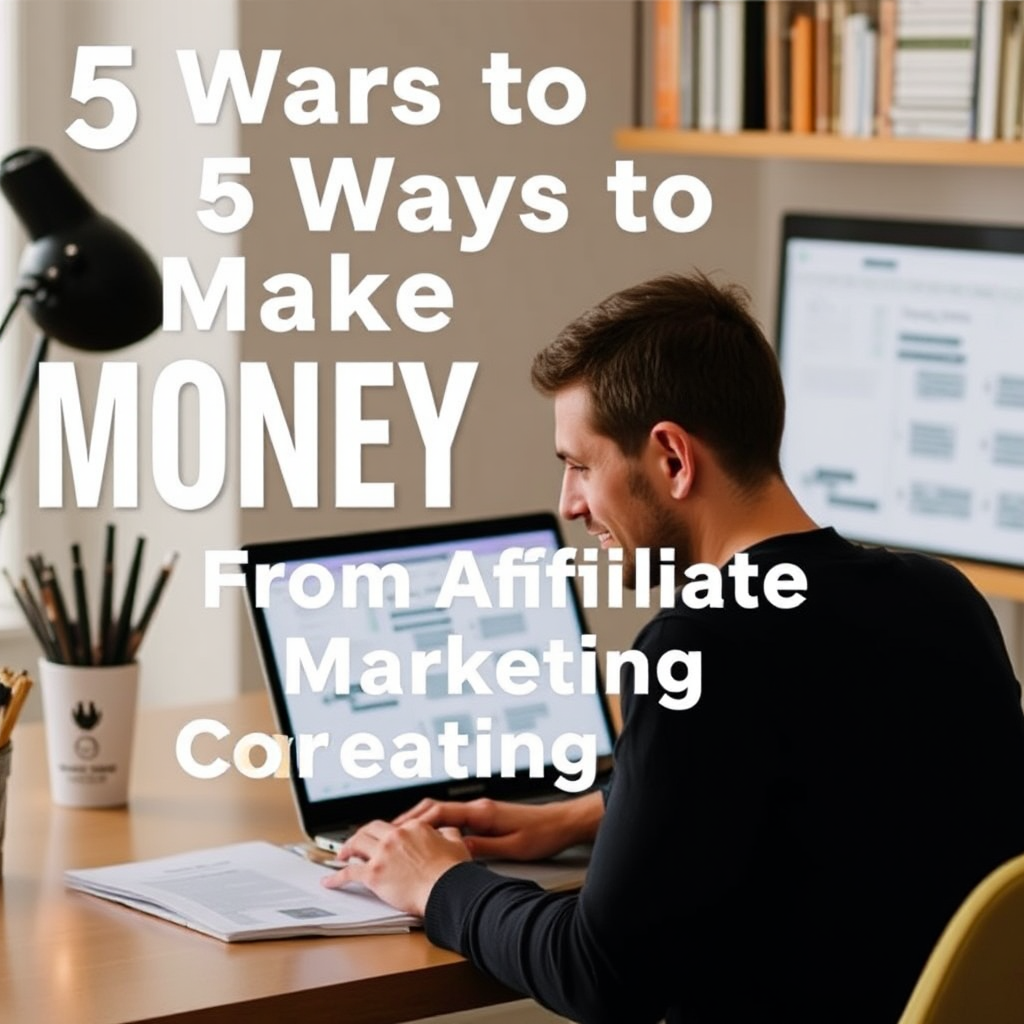 5 Ways to Make Money Online: From Affiliate Marketing to Creating Viral Memes