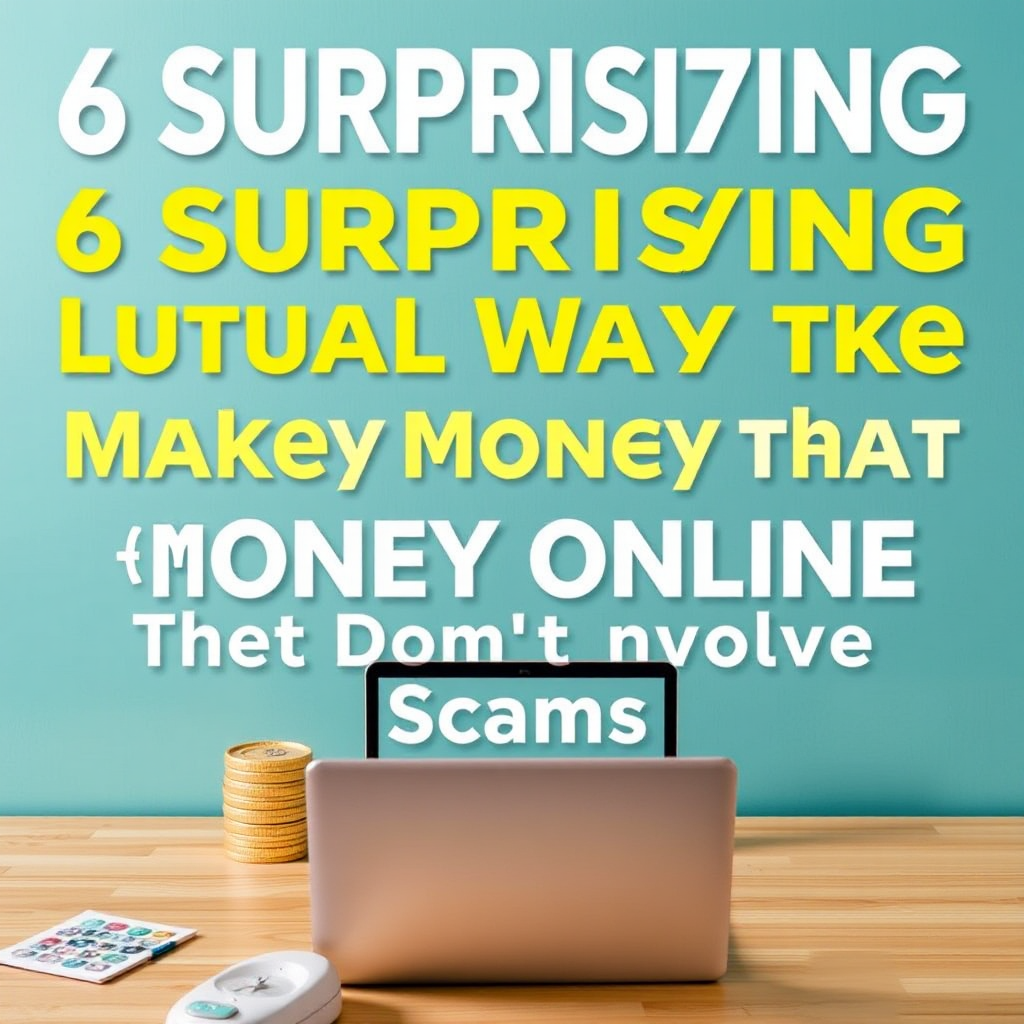 6 Surprisingly Lucrative Ways to Make Money Online (That Don't Involve Scams)