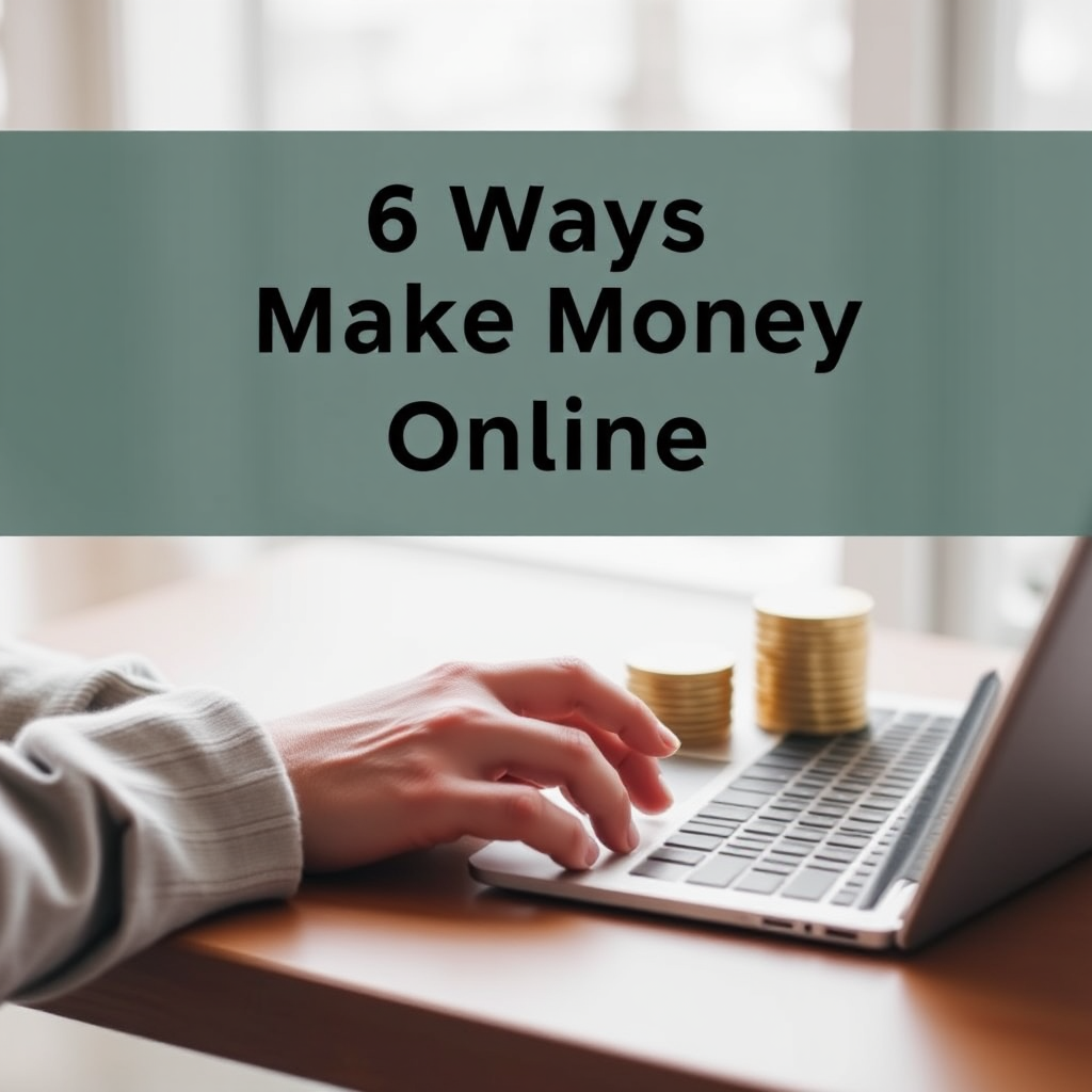 6 Ways to Make Money Online Without Any Initial Investment