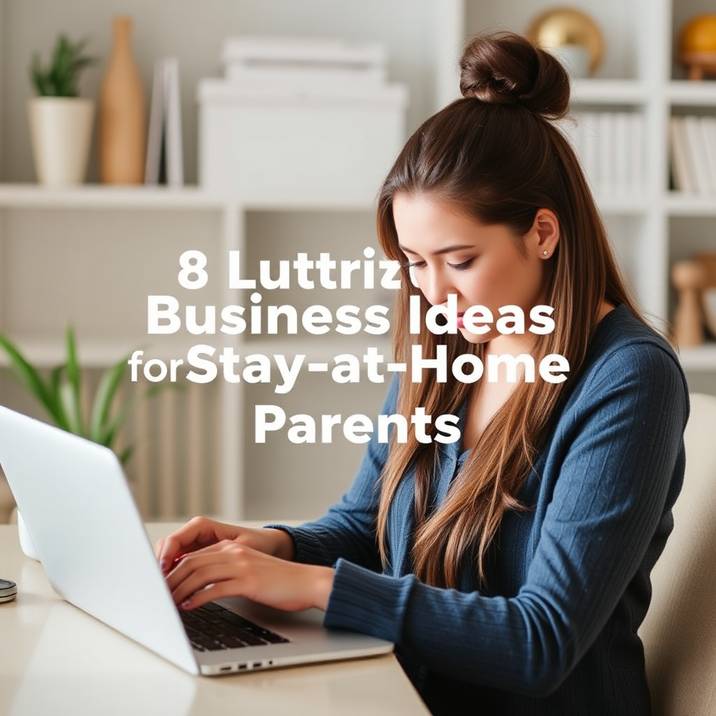 8 Lucrative Business Ideas for Stay-at-Home Parents Looking to Make Extra Money