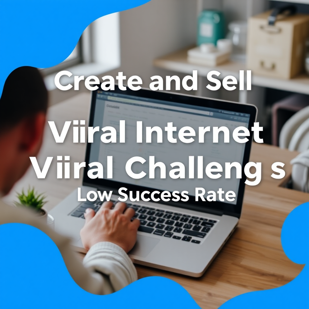 Create and Sell Viral Internet Challenges (Low Success Rate)