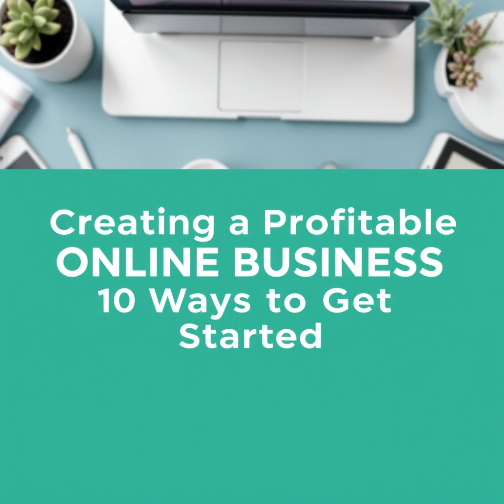 Creating a Profitable Online Business: 10 Ways to Get Started