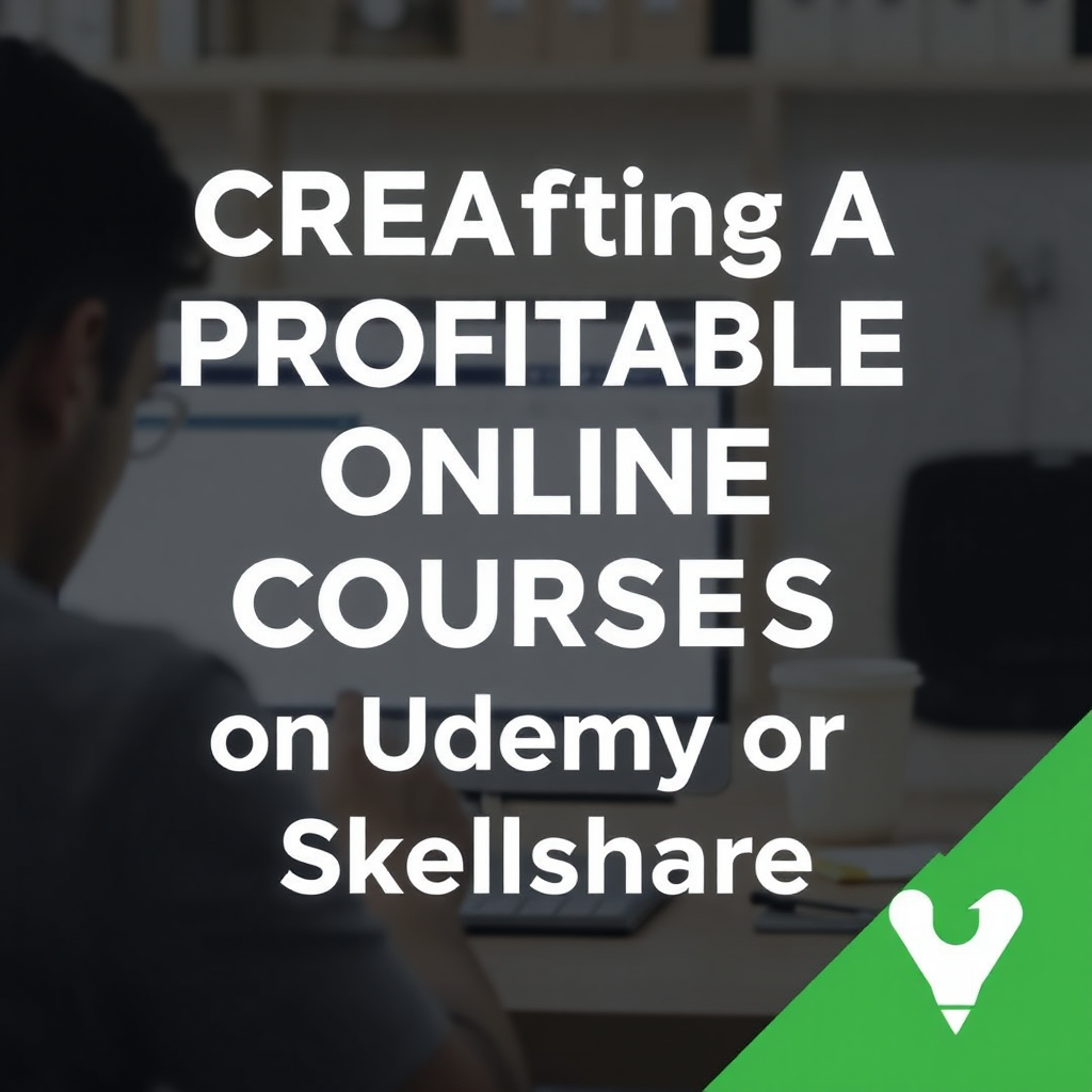 Creating a Profitable Online Course on Udemy or Skillshare