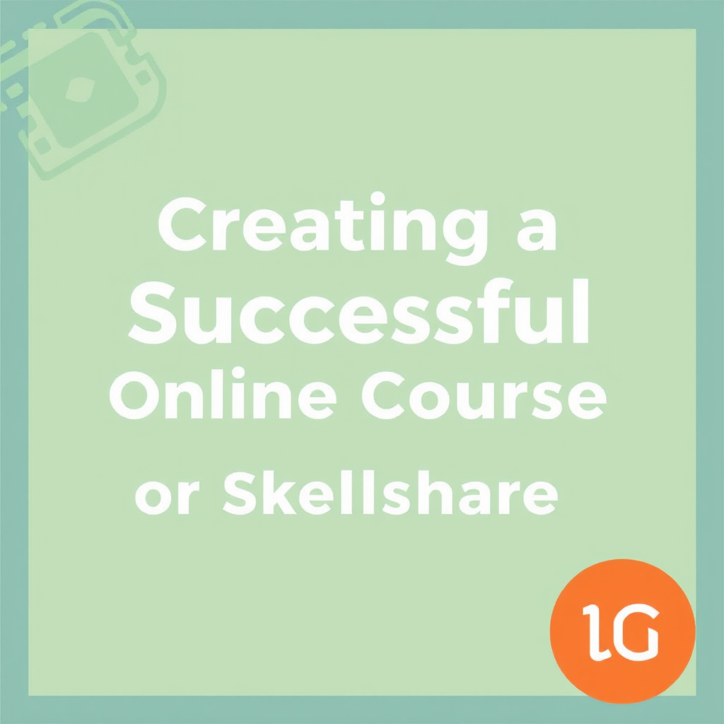 Creating a Successful Online Course on Udemy or Skillshare