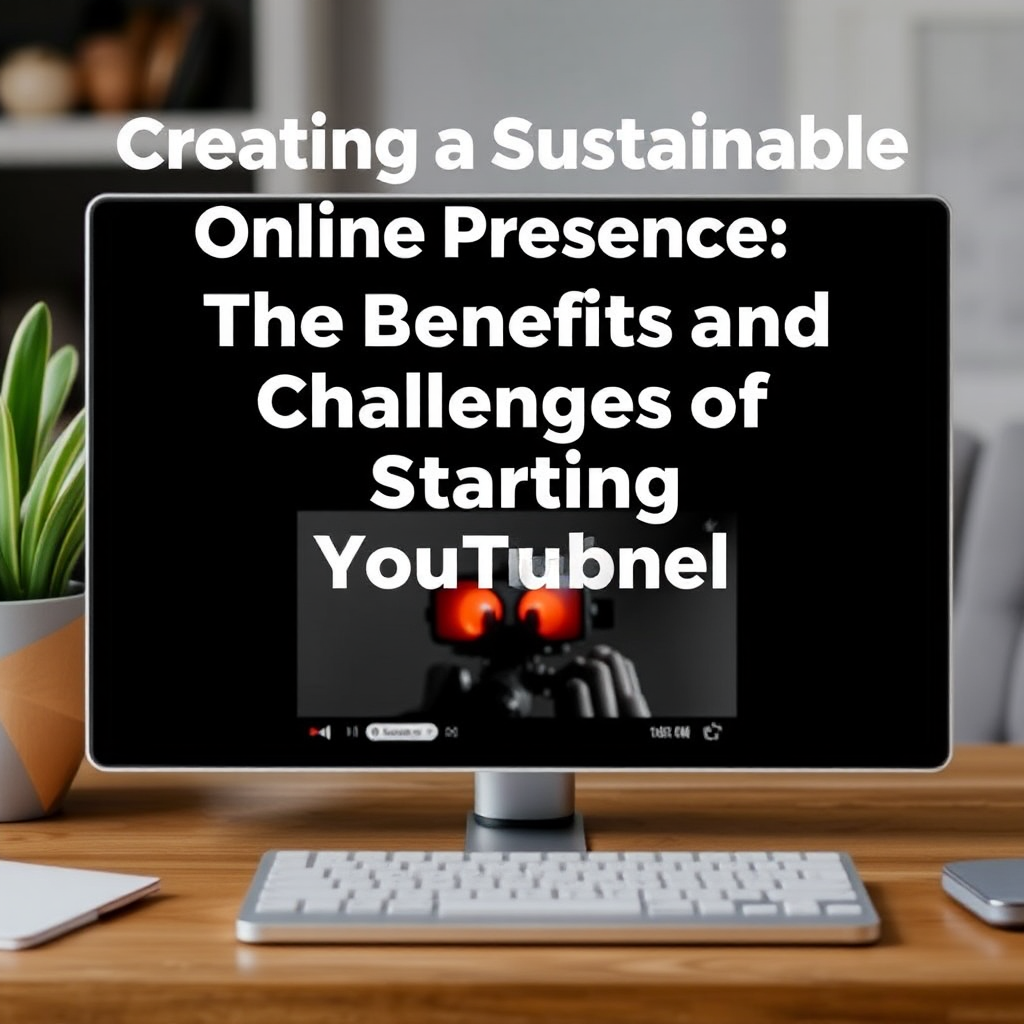 Creating a Sustainable Online Presence: The Benefits and Challenges of Starting a YouTube Channel