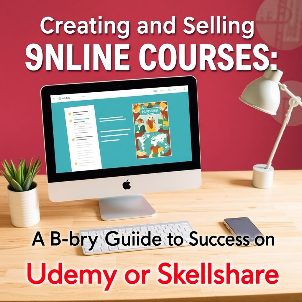 Creating and Selling Online Courses: A Step-by-Step Guide to Success on Udemy or Skillshare