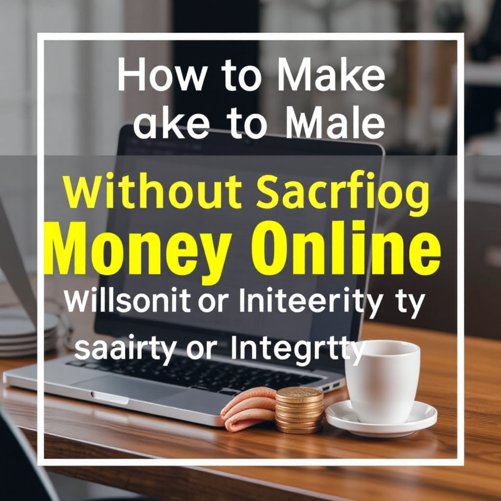 How to Make Money Online Without Sacrificing Your Sanity or Integrity