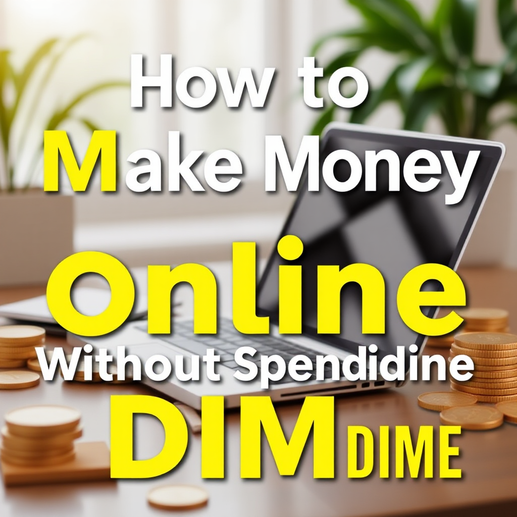 How to Make Money Online Without Spending a Dime