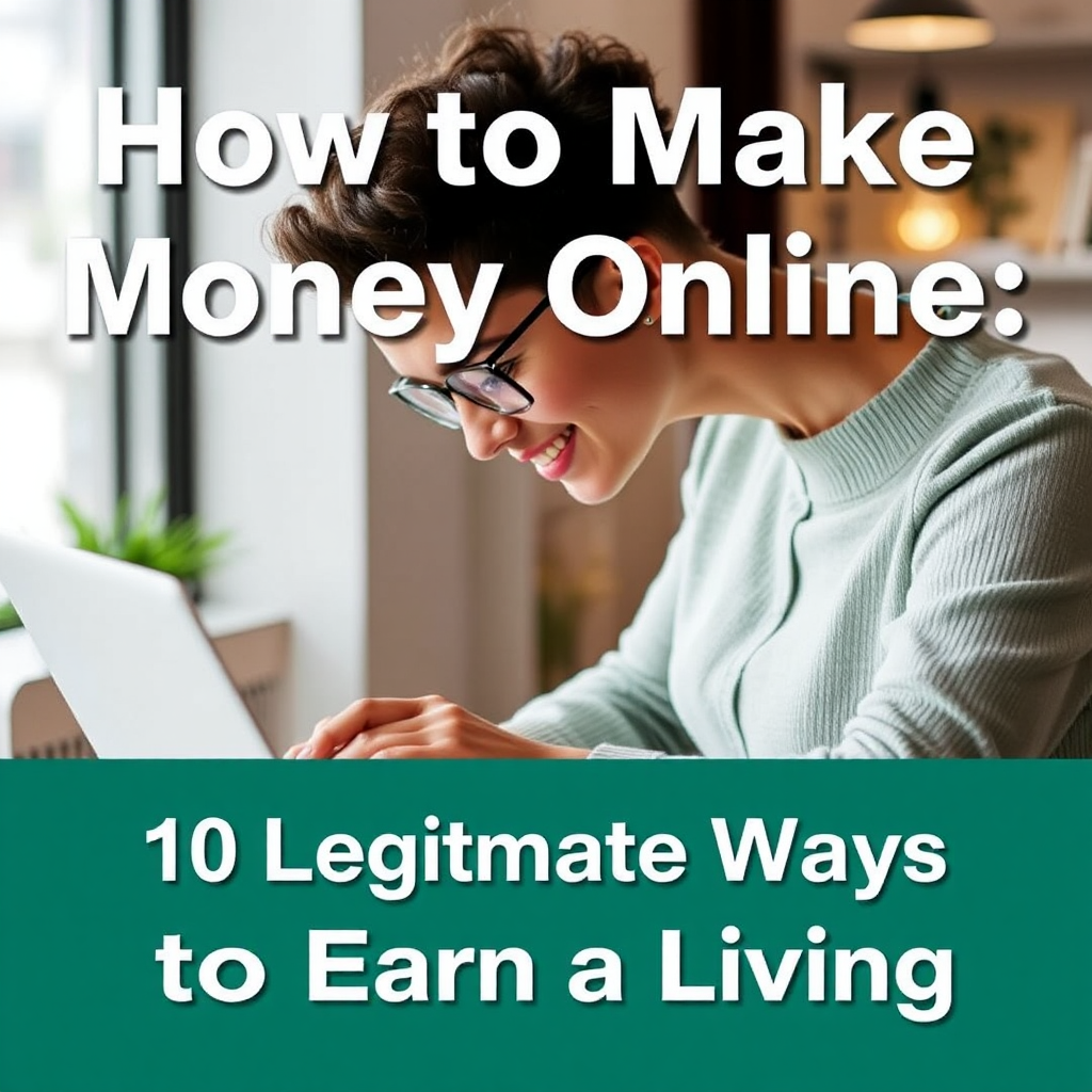 How to Make Money Online: 10 Legitimate Ways to Earn a Living