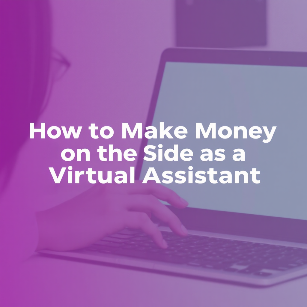 How to Make Money on the Side as a Virtual Assistant