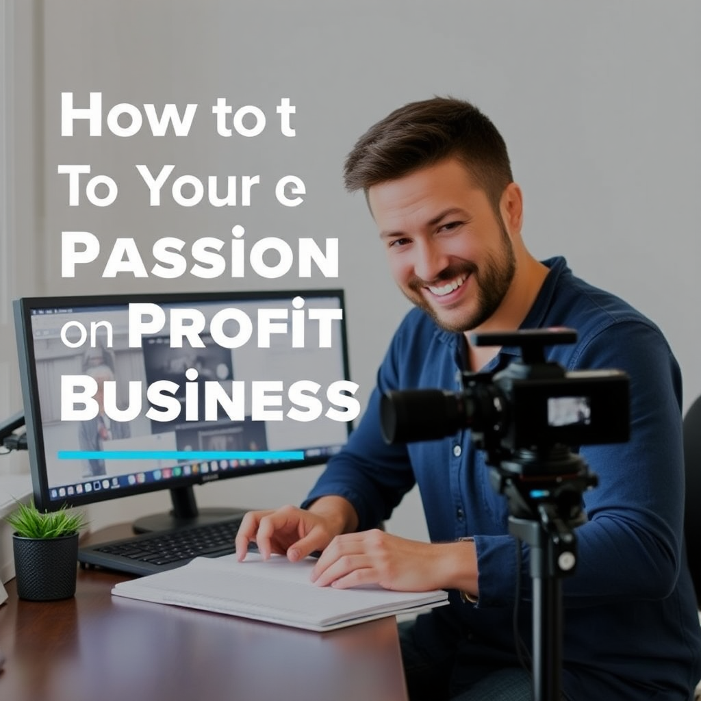 How to Turn Your Passion into a Profitable Business on YouTube