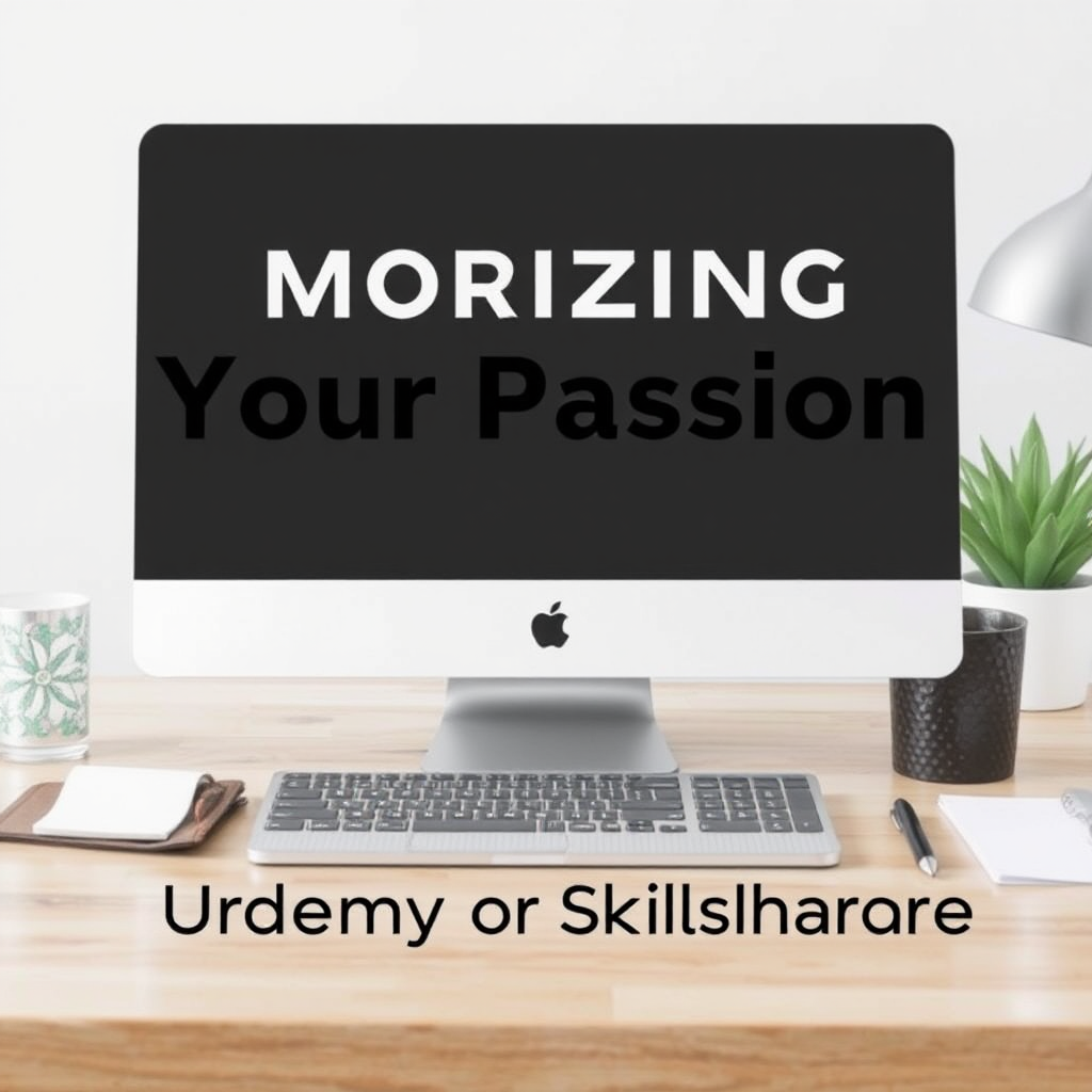 Monetizing Your Passion: How to Create and Sell Online Courses on Udemy or Skillshare