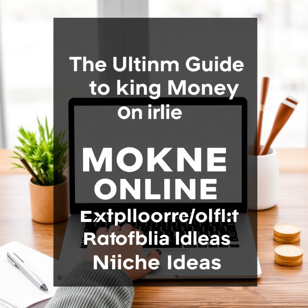 The Ultimate Guide to Making Money Online: Exploring Profitable Niche Ideas