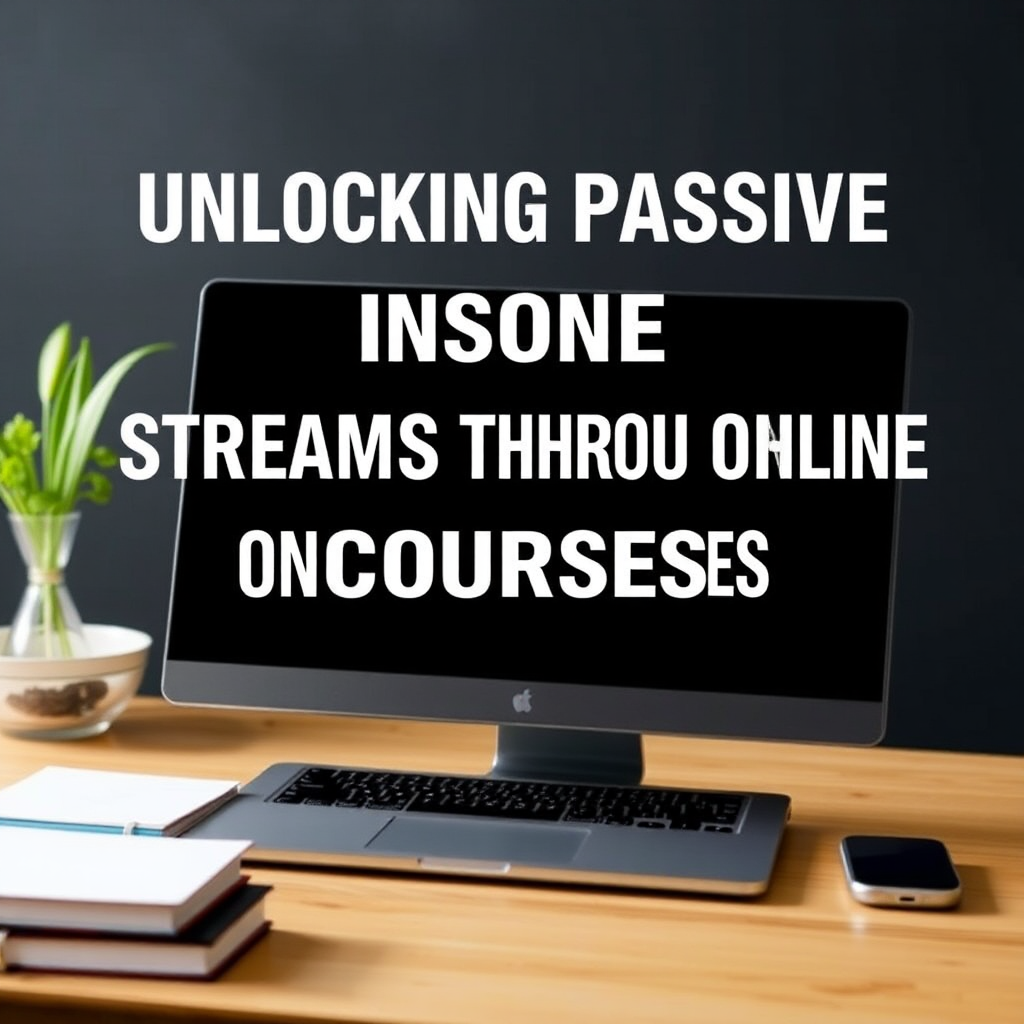 Unlocking Passive Income Streams Through Online Courses