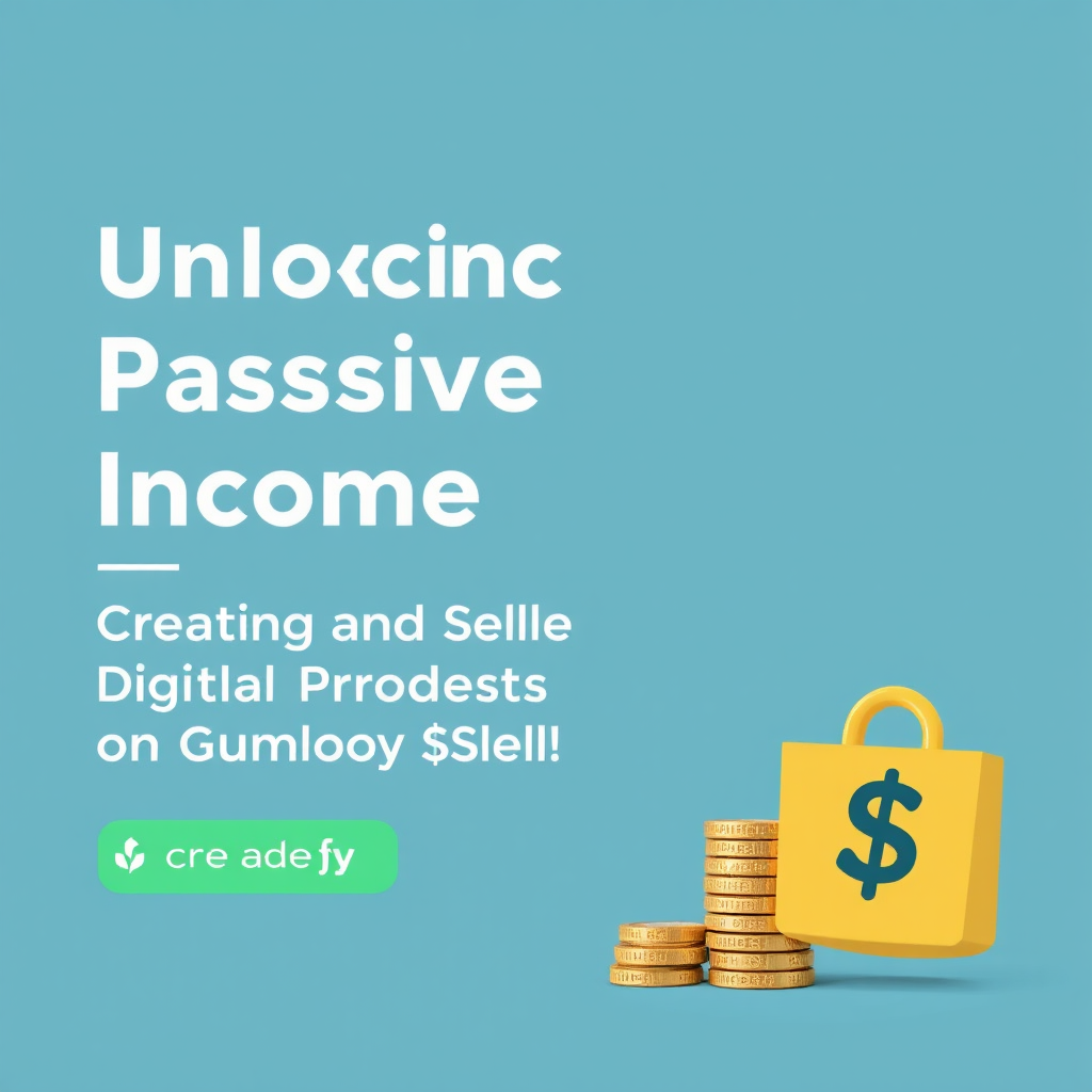 Unlocking Passive Income Streams: Creating and Selling Digital Products on Gumroad or Sellfy