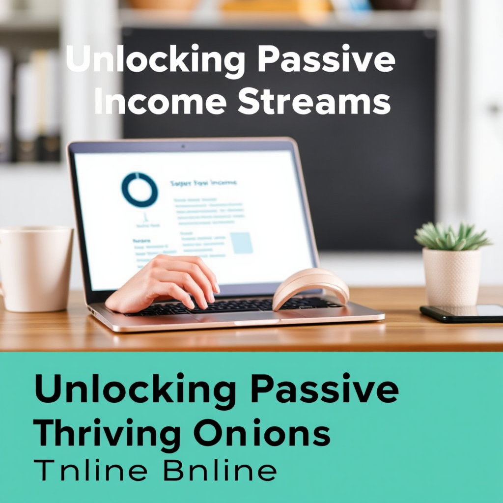 Unlocking Passive Income Streams: How to Create a Thriving Online Business