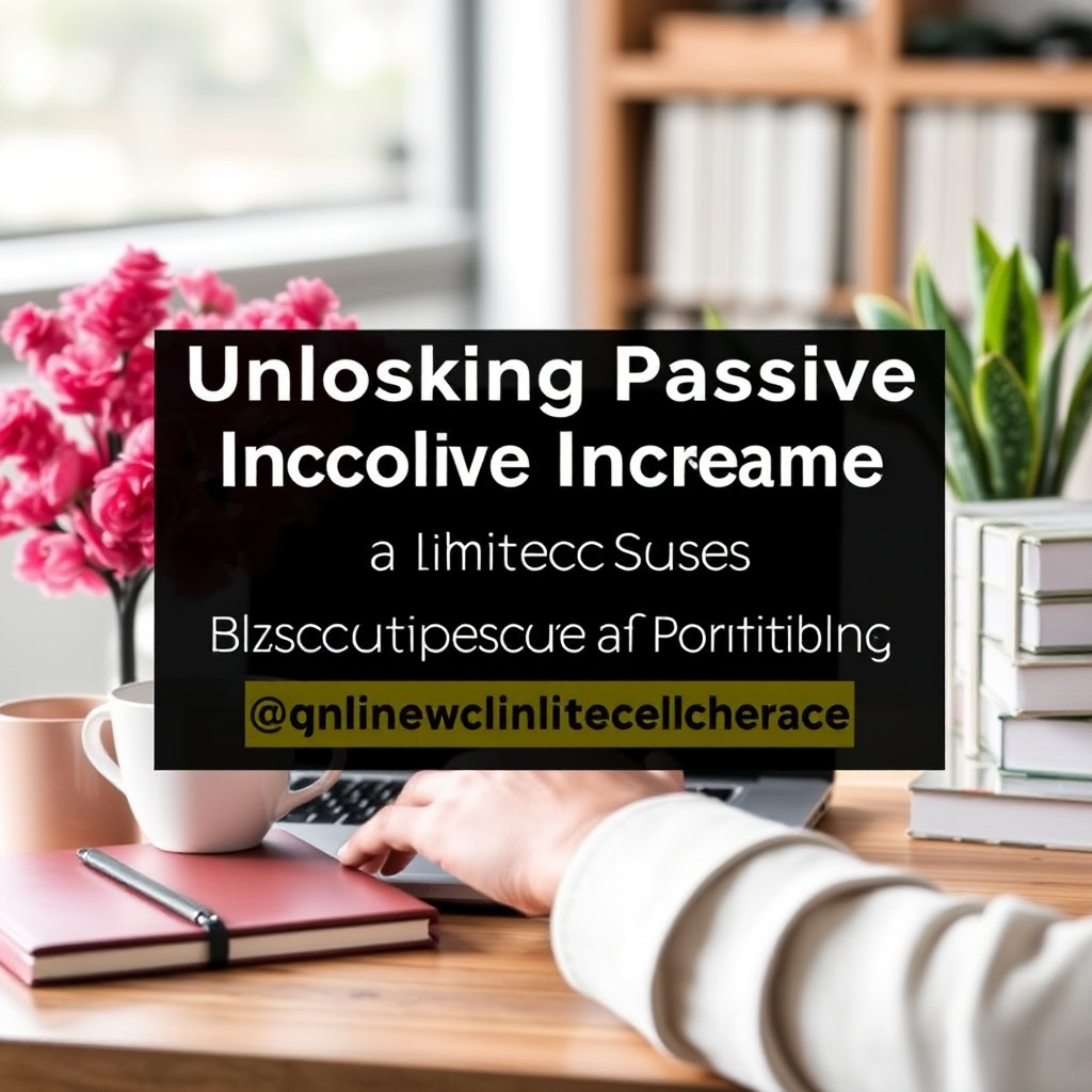 Unlocking Passive Income Streams: The Ultimate Guide to Creating a Profitable Online Business