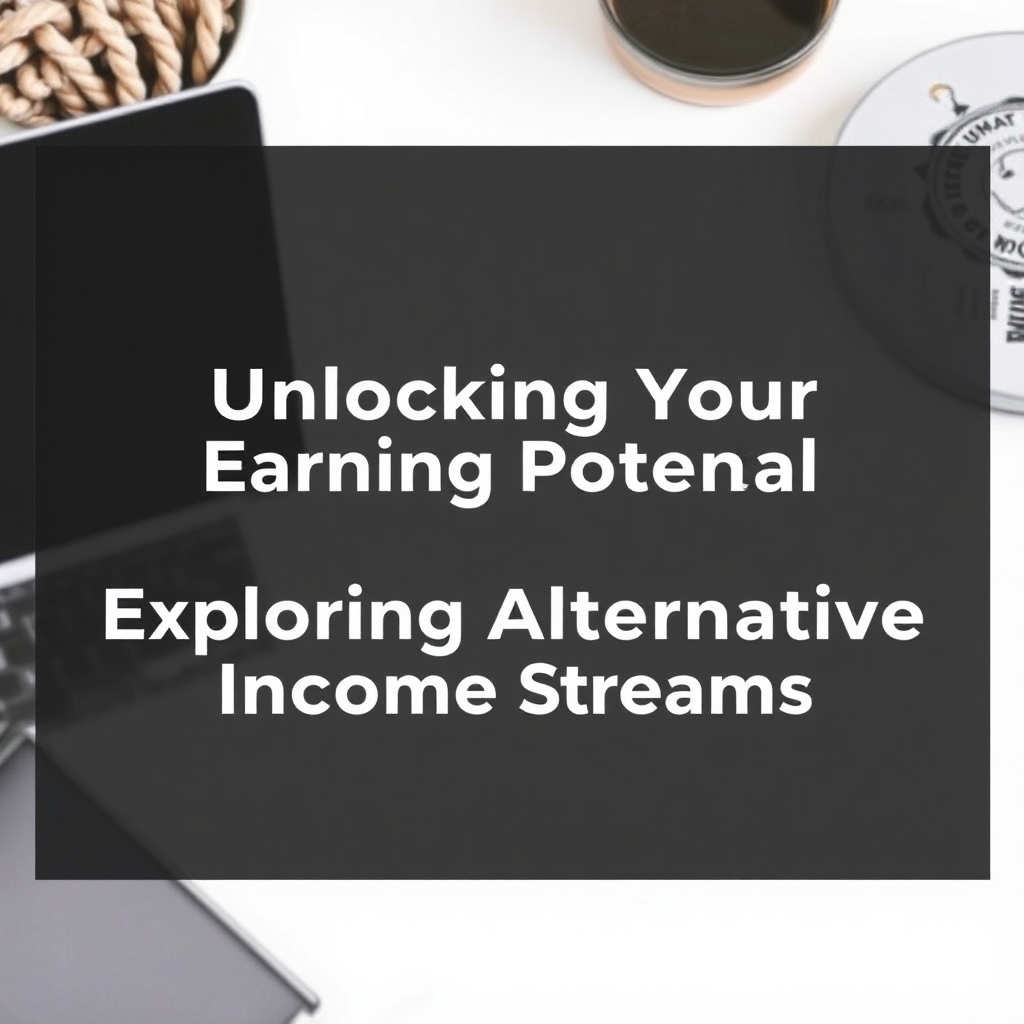 Unlocking Your Earning Potential: Exploring Alternative Income Streams