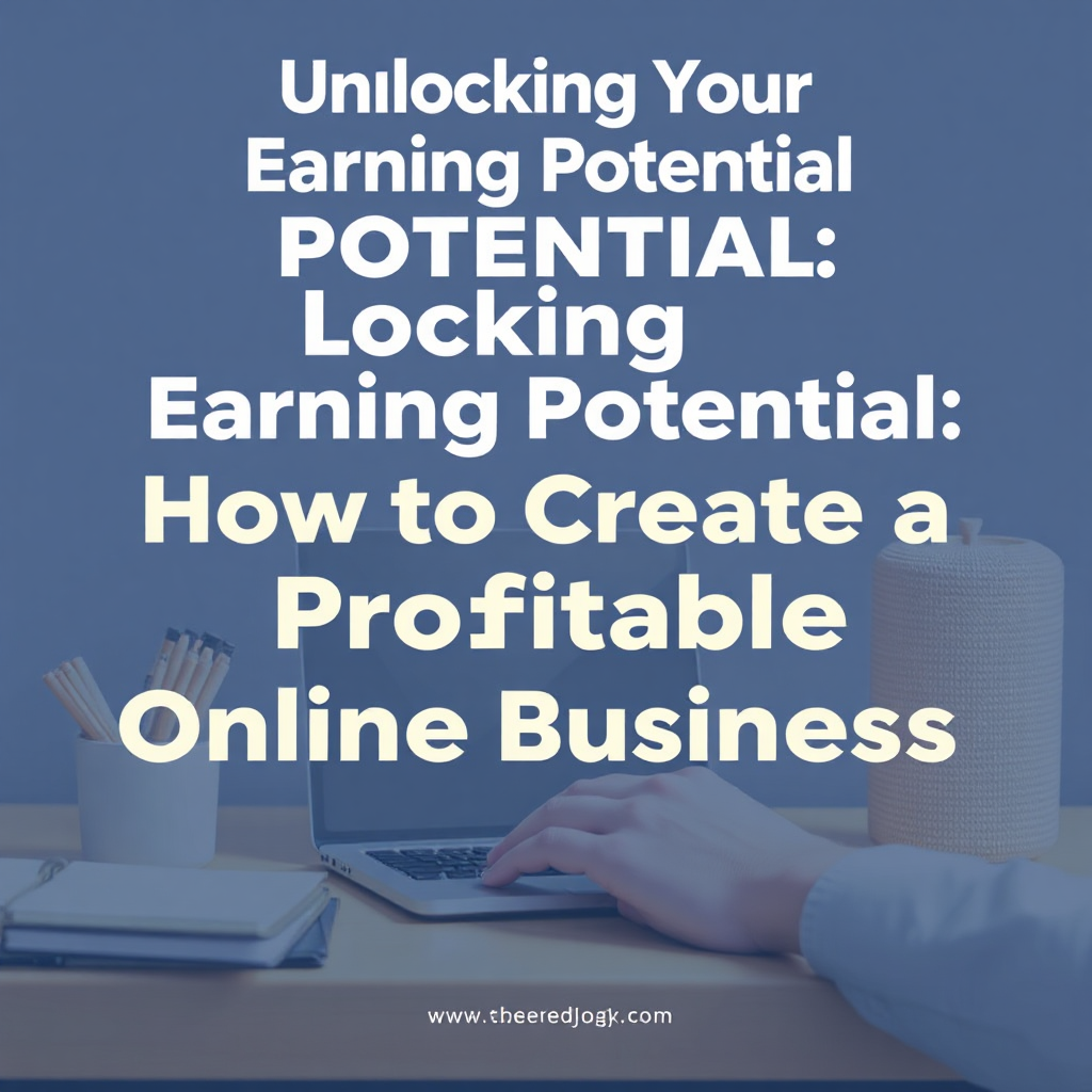 Unlocking Your Earning Potential: How to Create a Profitable Online Business