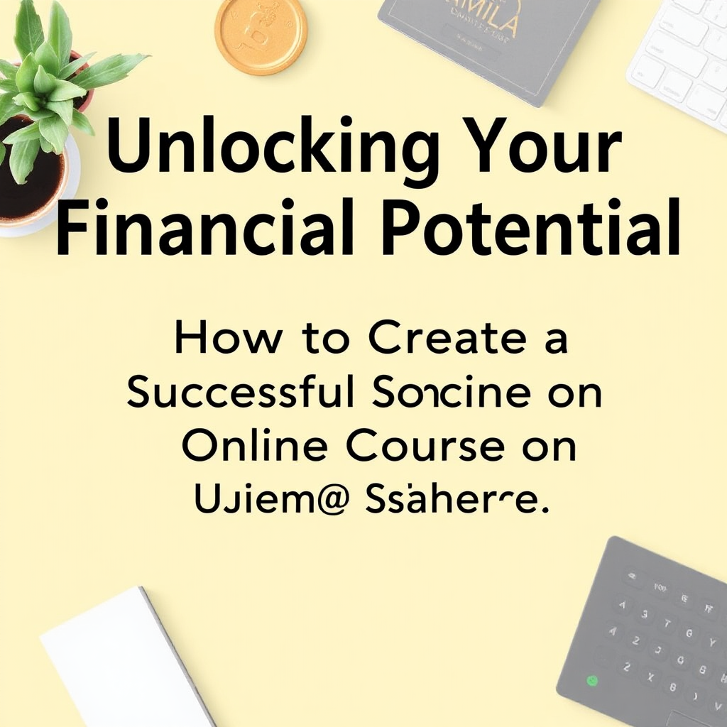 Unlocking Your Financial Potential: How to Create a Successful Online Course on Udemy or Skillshare